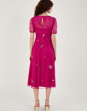 Allie Wrap Dress, Pink (PINK), large