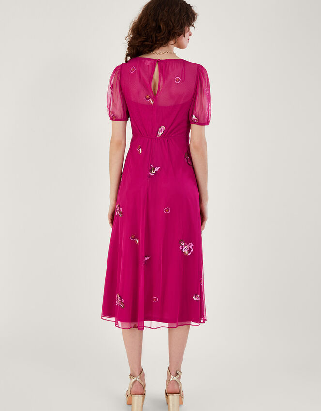Allie Wrap Dress, Pink (PINK), large