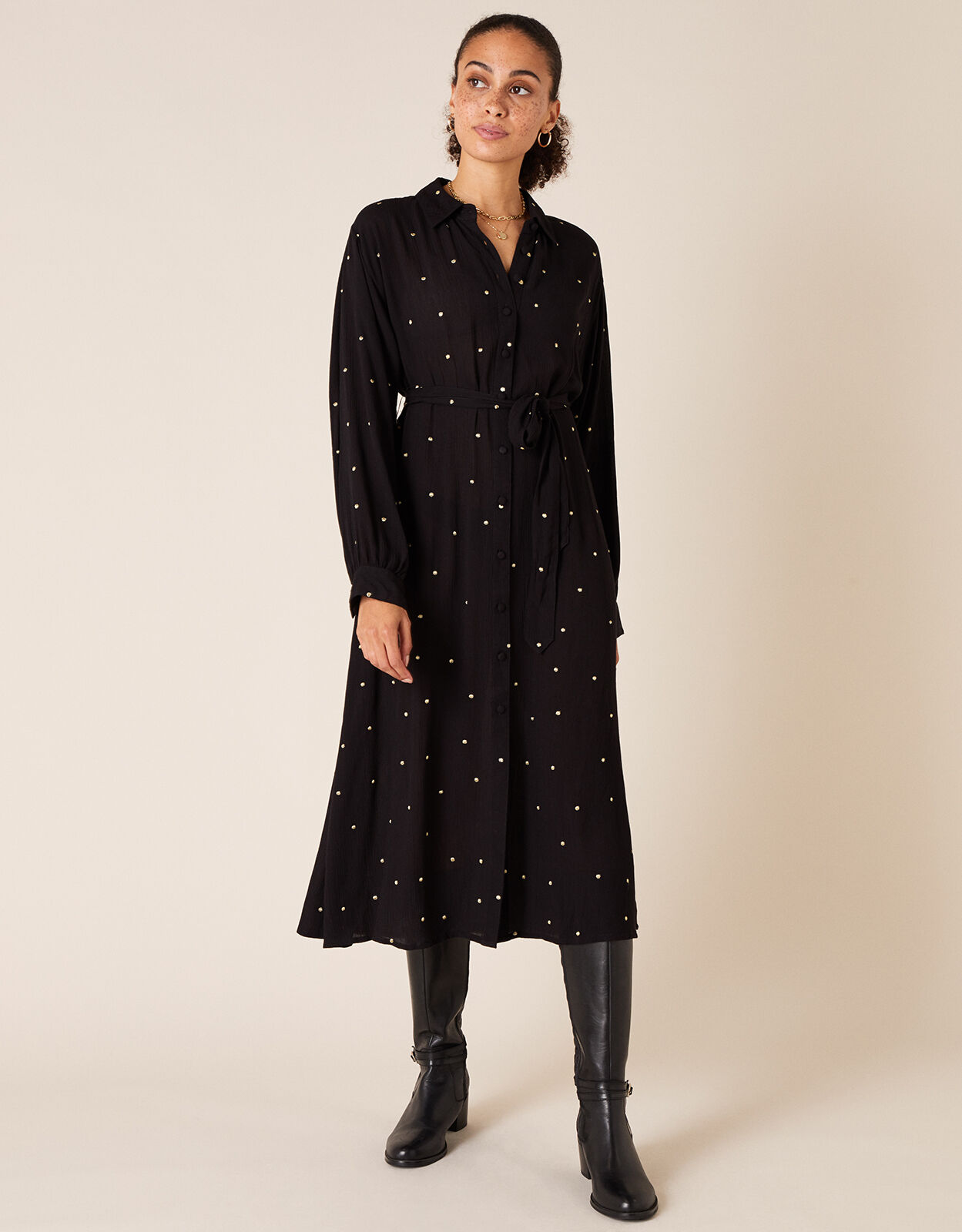 oasis spot shirt dress Cinosural International School