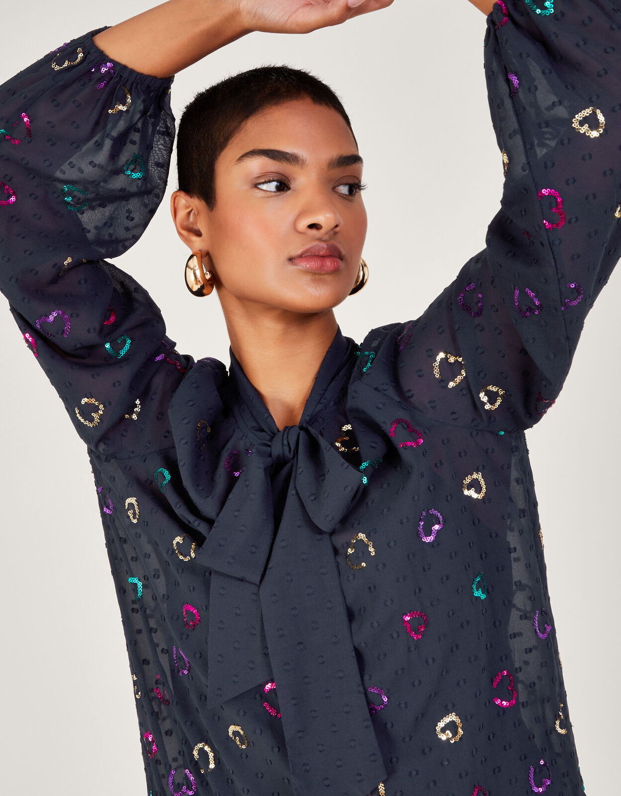 Sequin hearts clearance floral dress