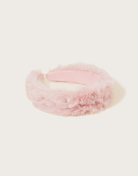 Pearly Dream Fluffy Headband , , large