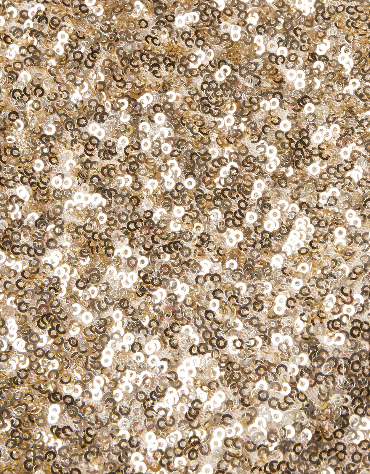 Gold sequin sales