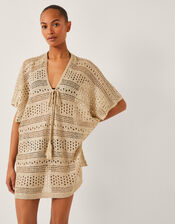 Rosa Knit Mini Kaftan, , large