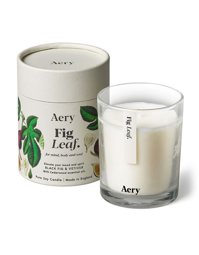 Aery Living Fig Leaf Candle 200g, , large