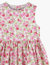 Trotters Adelina Petit Rose Ric Rac Dress, Pink (PINK), large