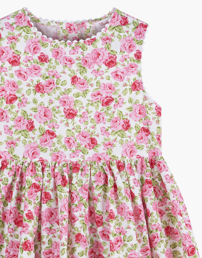 Trotters Adelina Petit Rose Ric Rac Dress, Pink (PINK), large