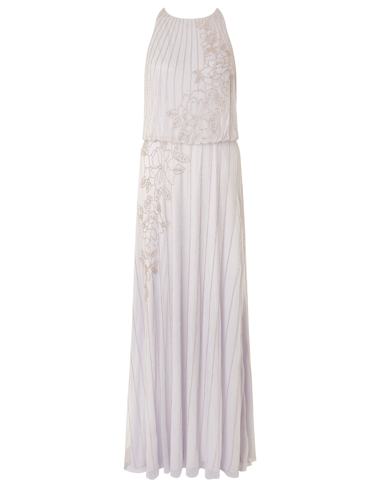 Monsoon lilac top bridesmaid dress