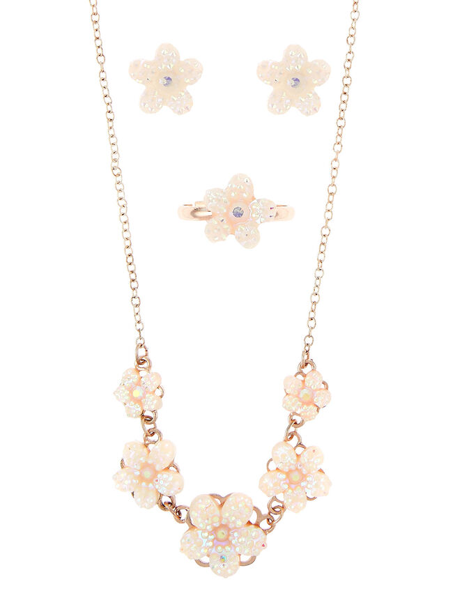 Disco Flower Jewellery Set , , large
