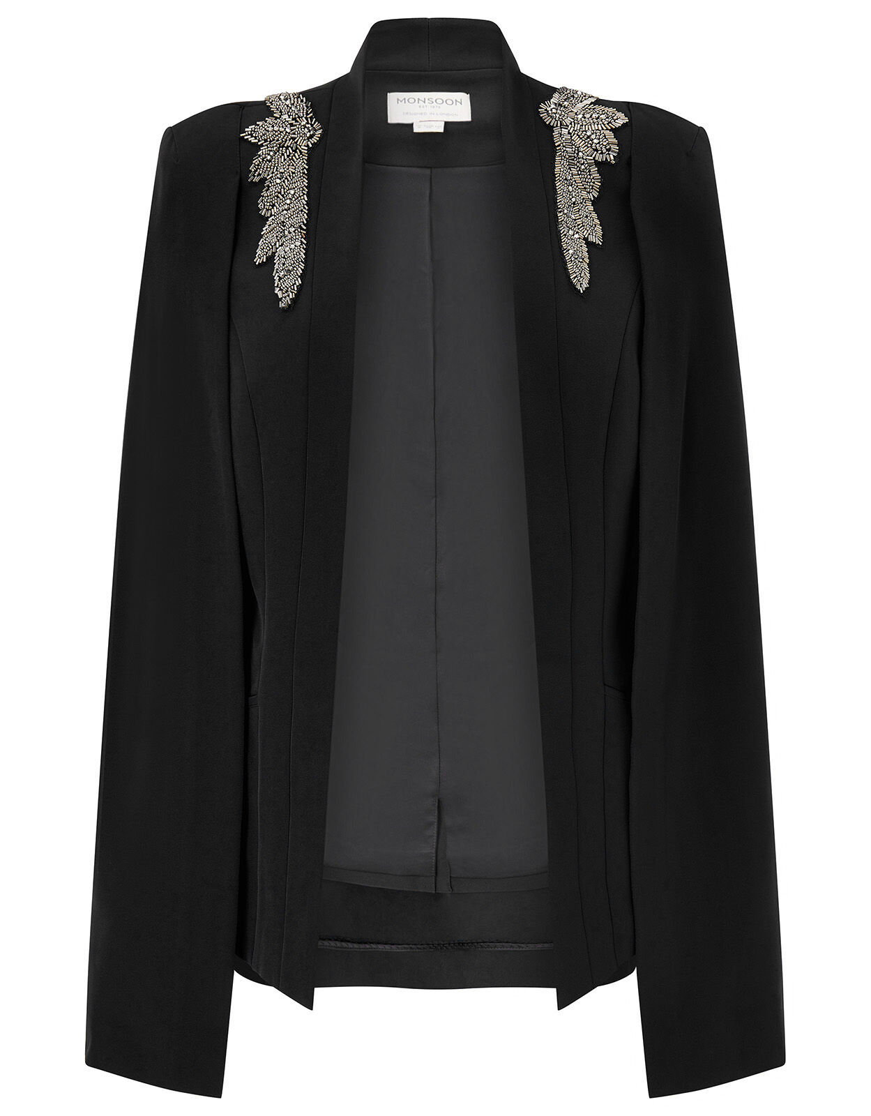 Monsoon cape jacket clearance