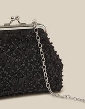 Taylor Beaded Bag , Black (BLACK), large