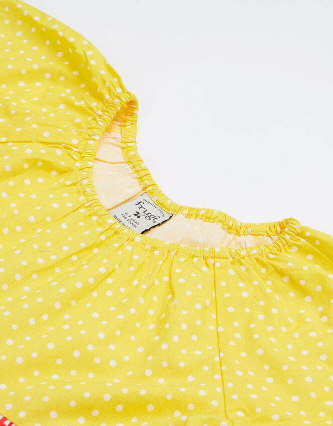 Frugi Dorothy Print Tiered Swing Dress, Multi (MULTI), large
