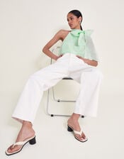 Vera Organza Top, Green (MINT), large