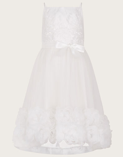 Odette Blossom 3D Dress, Ivory (IVORY), large