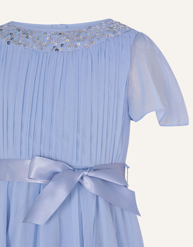 Grace Waterfall Dress, Blue (PALE BLUE), large