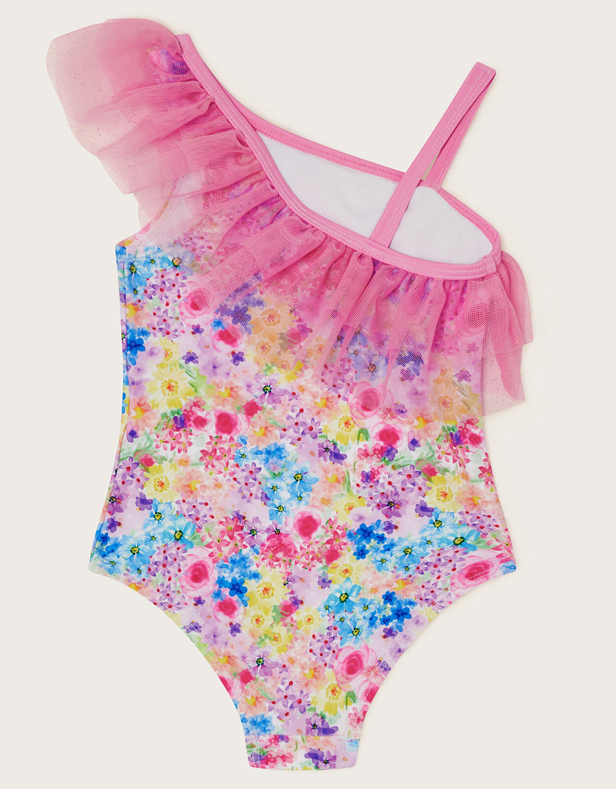 Pink mesh swimsuit hot sale