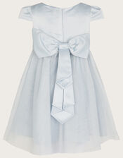 Baby Tulle Bridesmaid Dress, Grey (GREY), large