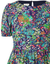 Wild Flower Dress, Blue (NAVY), large