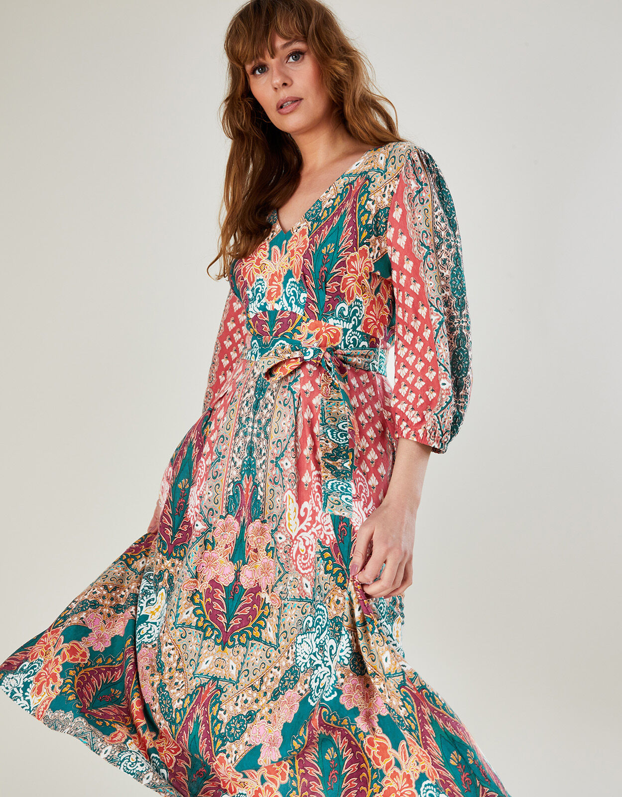 Monsoon cheap rust dress