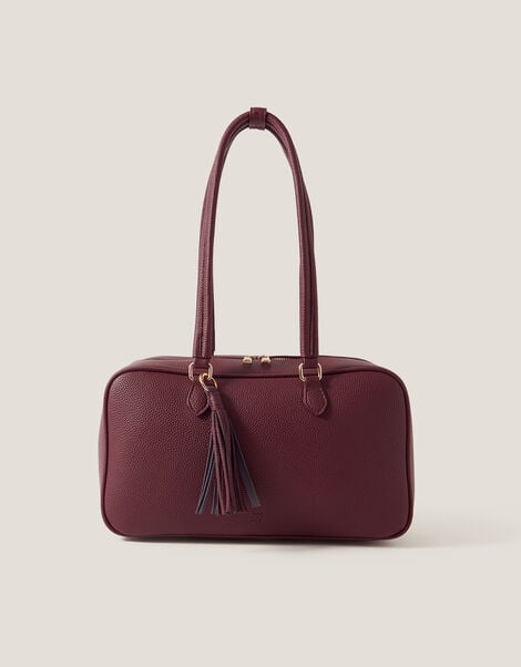 Meg Tassel Bowler Bag, , large