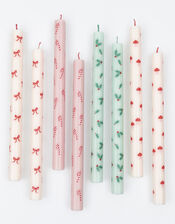 8-Pack Meri Meri Christmas Taper Candles, , large