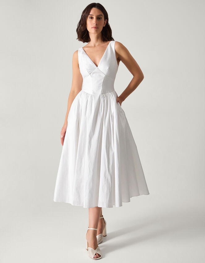 knee length dresses for ladies Ulla Johnson Colette Midi Dress