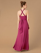 Tallulah Twist Me Tie Me Jersey Bridesmaid Dress, Pink (PINK), large
