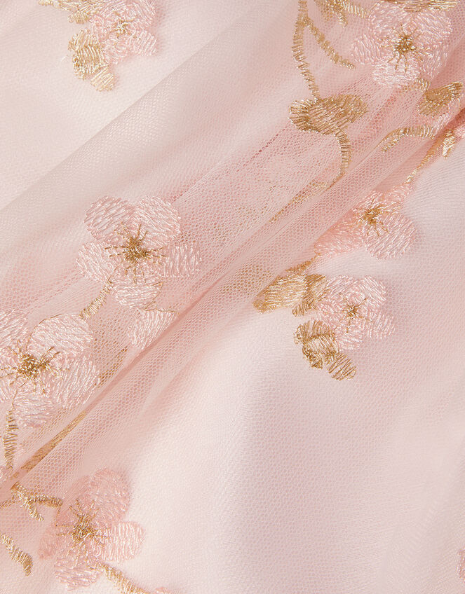 Baby Blossom Flower Lace Dress, Pink (PINK), large