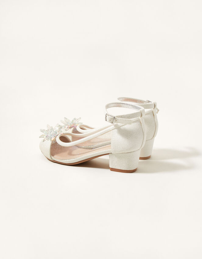 Crystal Princess Heels, Ivory (IVORY), large