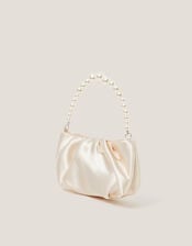 Pearl Headband & Satin Bag Set, , large
