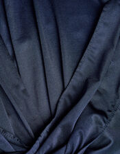 Tia Twist Sleeveless Jumpsuit, Blue (NAVY), large