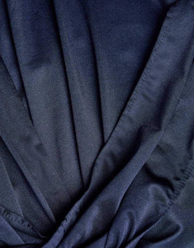 Tia Twist Sleeveless Jumpsuit, Blue (NAVY), large