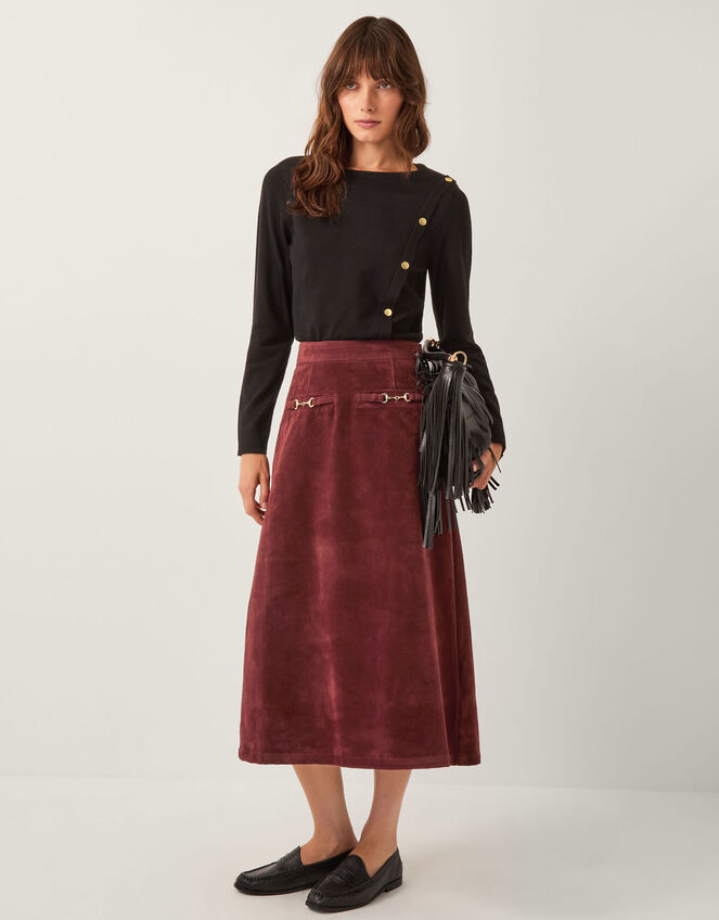 Bonnie Asymmetrical Button Jumper, Black (BLACK), large