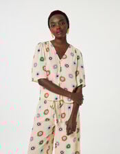 Fabienne Chapot Starlet Sun Print Blouse, Multi (MULTI), large