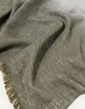 Ombre Metallic Occasion Scarf, , large