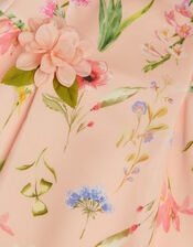 Baby Dream Strappy Floral Party Dress, Pink (PINK), large