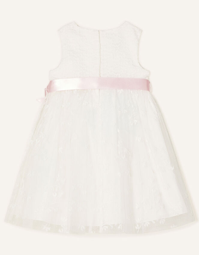 Baby Athena Embroidered Dress , Ivory (IVORY), large