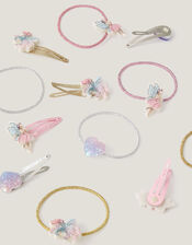 12-Pack Fairytale Hair Bands & Clips, , large