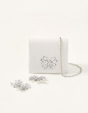Calypso Butterfly Bag and Hair Clip Set, , large