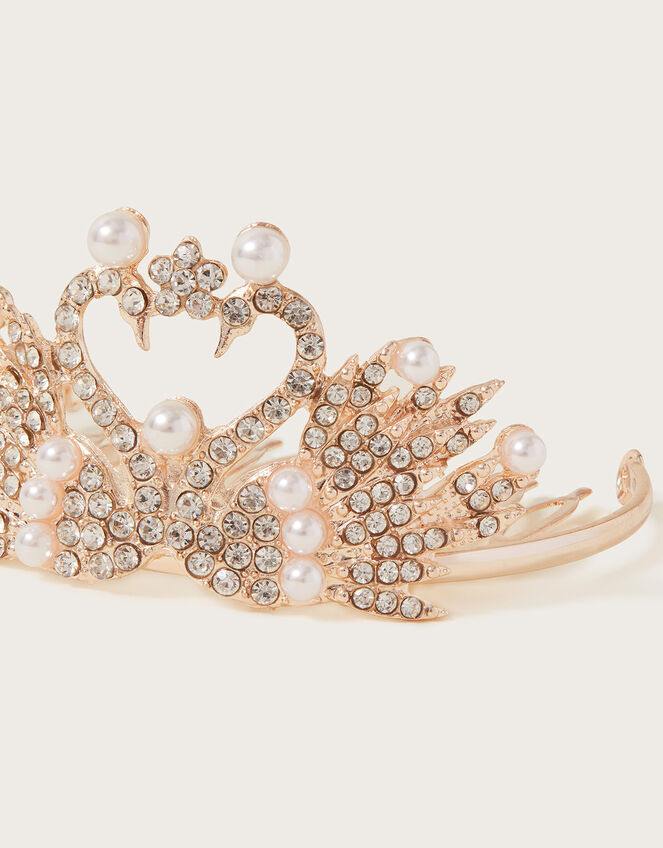 Swan Comb Tiara , , large