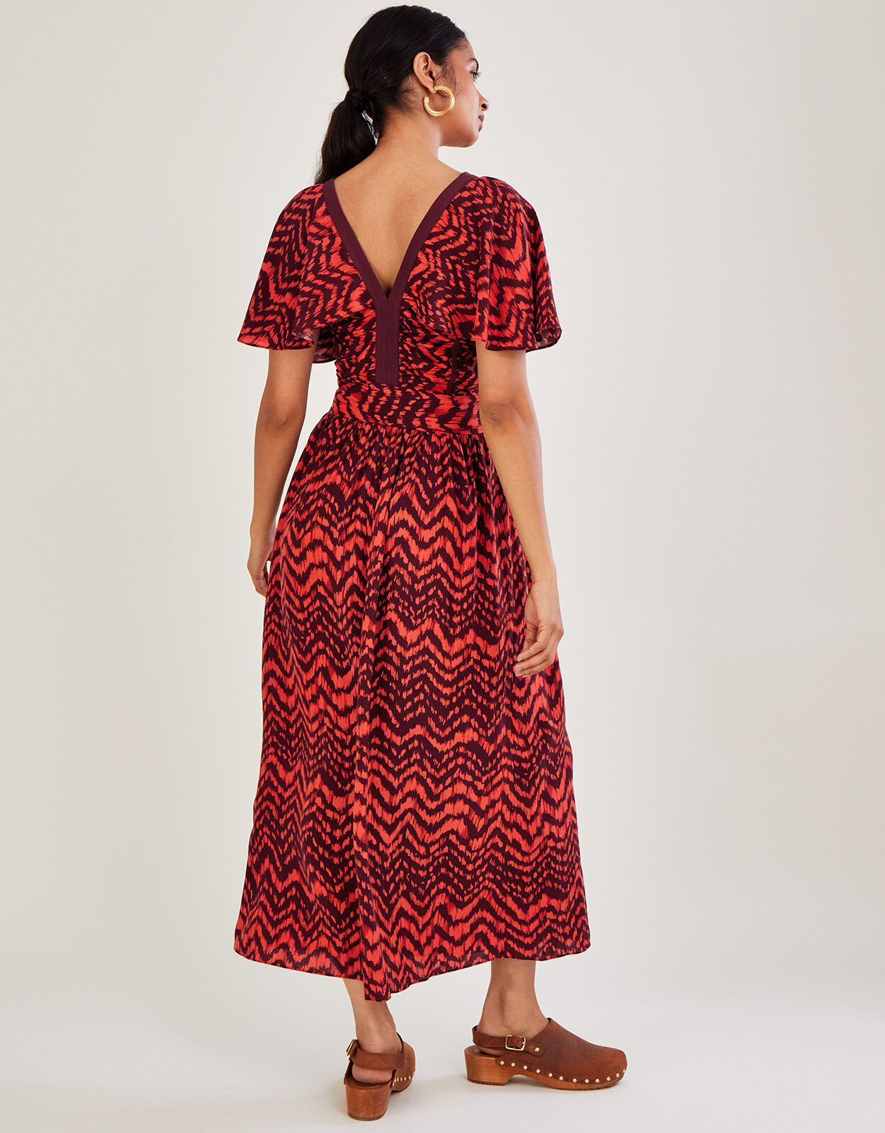Monsoon leopard print deals dress