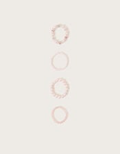 4-Pack Pearl Bead Stretch Bracelets, , large