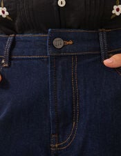 Dina Darted Barrel Jeans, Blue (INDIGO), large