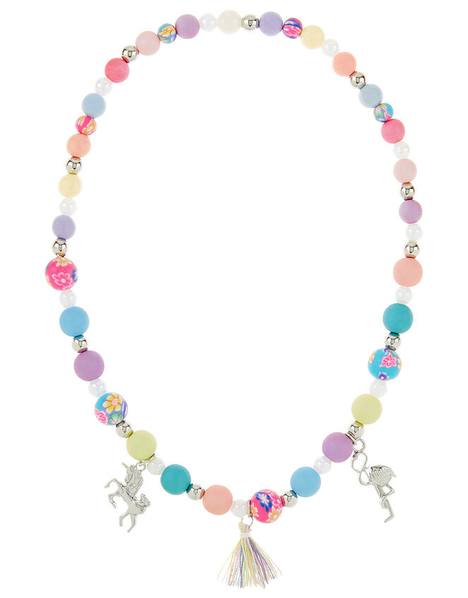 Charmy Beaded Necklace, , large