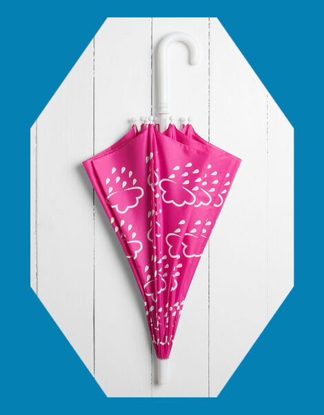 Grass and Air Colour-Revealing Umbrella, Pink (FUCHSIA), large