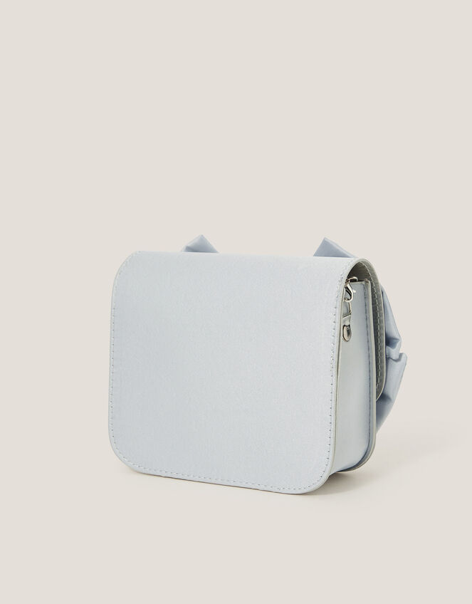 Large Bow Bridesmaid Mini Bag, Blue (PALE BLUE), large