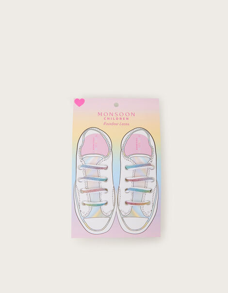 Ombre Rainbow Shoe Laces, , large