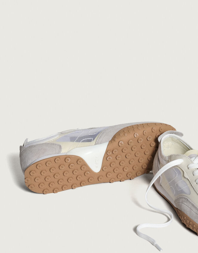 Hoff Bridge Mesh Trainers, White (OFF WHITE), large