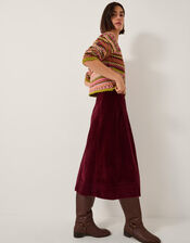 Fiona Fair Isle Cardigan, Pink (PINK), large