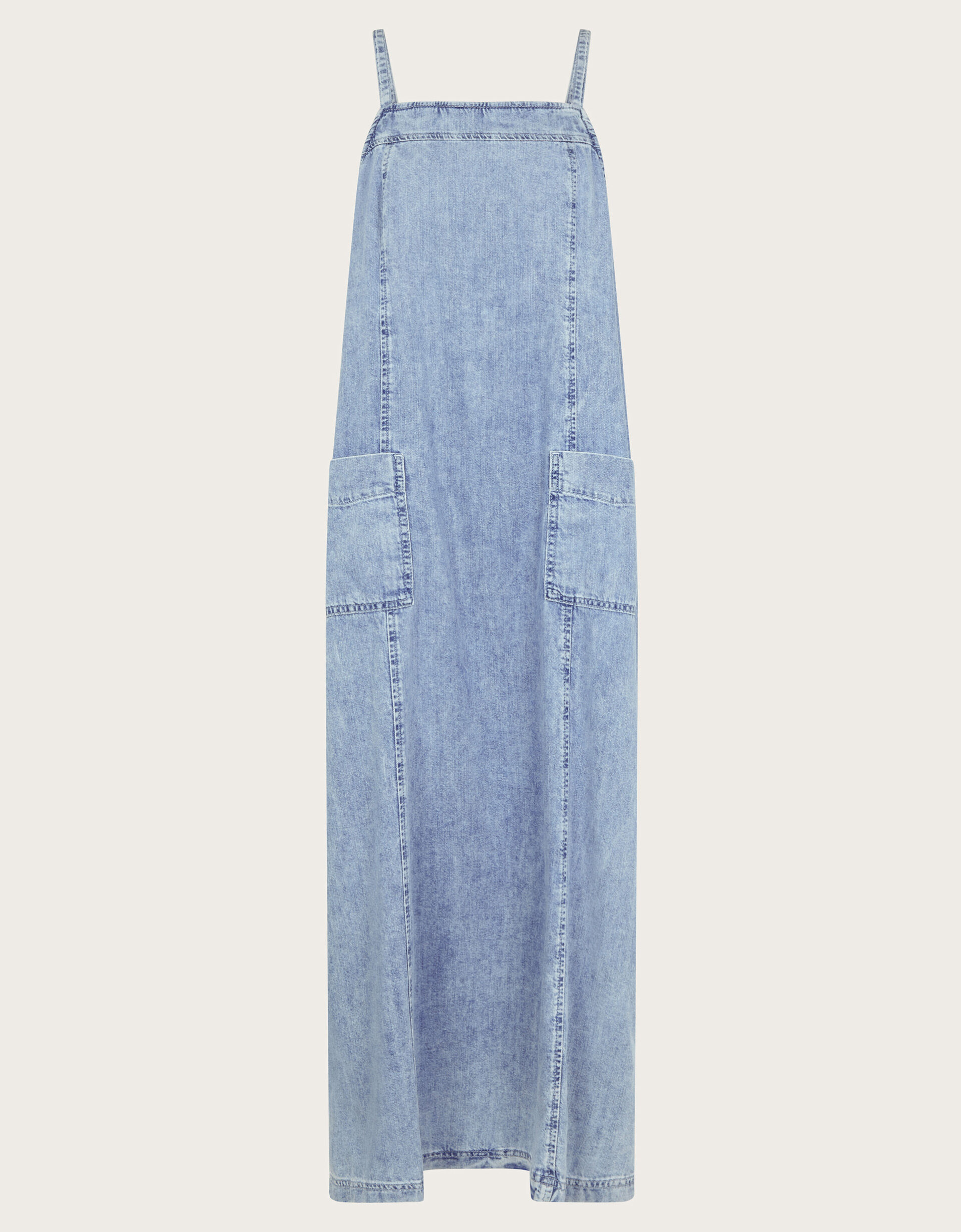 Denim pinafore hot sale