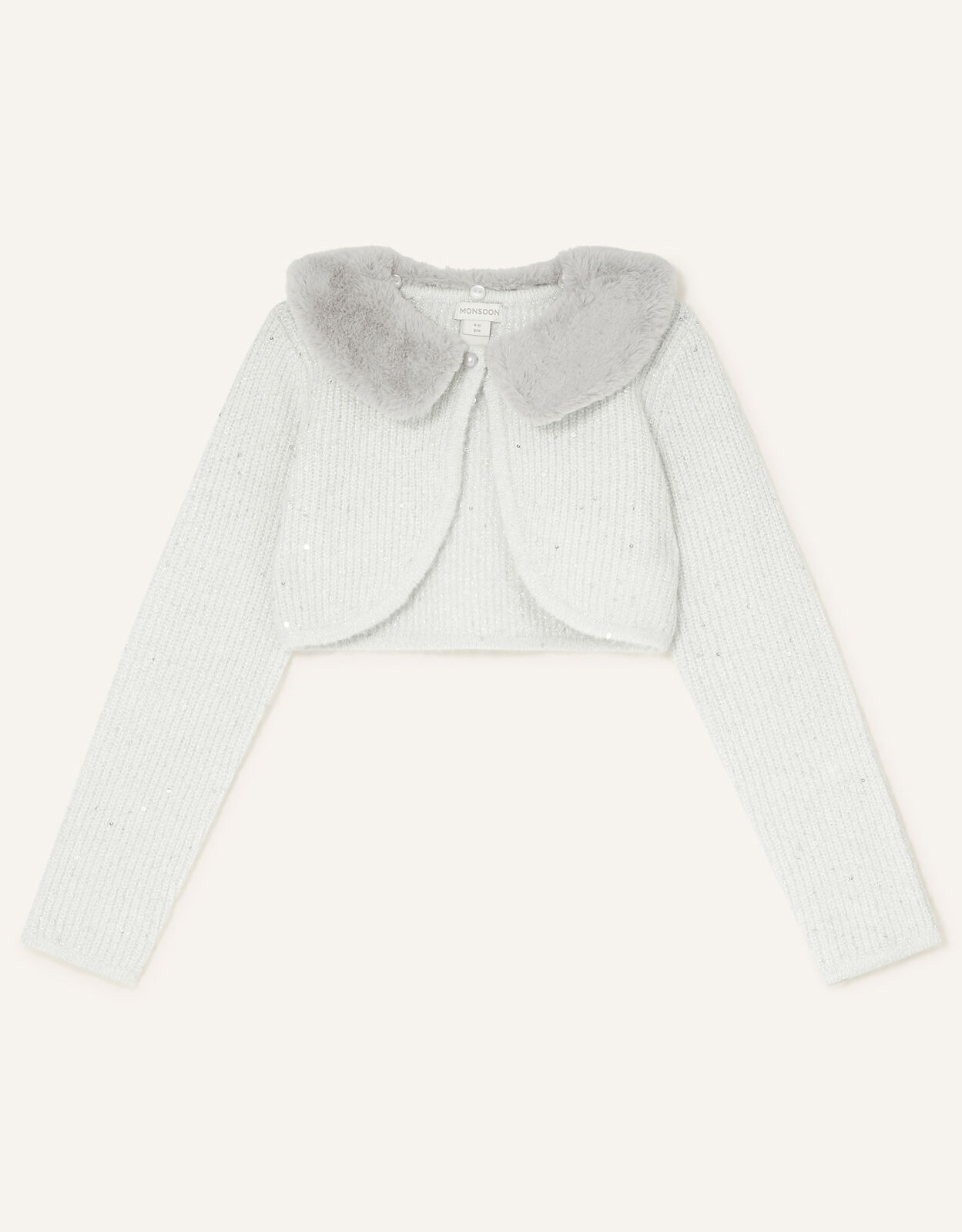 Monsoon grey sale cardigan